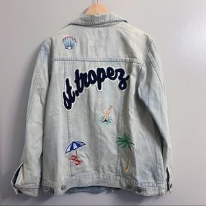 St.Tropez Embroidered Denim Jacket